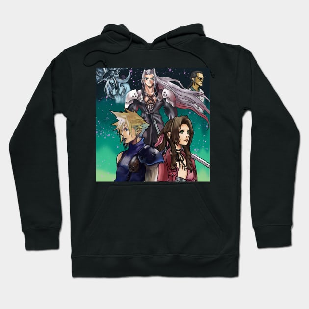 Final fantasy Hoodie by Damsos_store